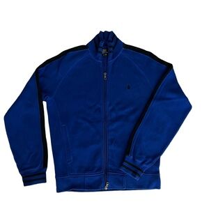 Polo By Ralph Lauren Mens Small Royal Blue Vintage Track Jacket